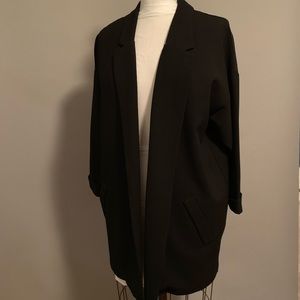 Lush oversized black blazer